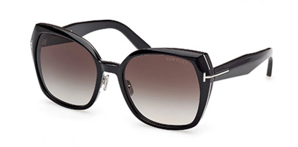 Tom Ford Plum 1223 Eyeglasses - view 3